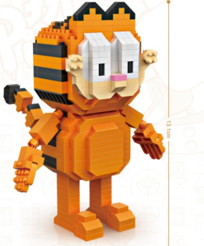 Garfield Stand LOZ Diamond Building Blocks iBlock Fun a  - Image 3 of 3