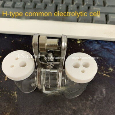 Exchangeable ion membrane H-type electrolytic cell CH2010 sealed electrolytic