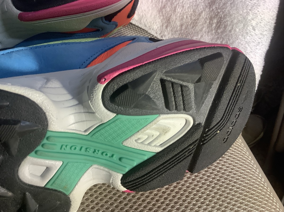 ADIDAS FALCON Torsion Hi Res Multicolor Sneakers Womens Sz ADIDAS FALCON Torsion Hi Res Multicolor Sneakers Womens Sz