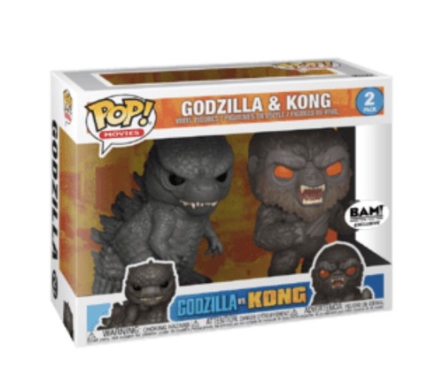 Funko Pop Godzilla Vs Kong 2 Pack BAM 