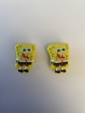 Spongebob Square Pants Shoe Charms for Crocs Clogs Set of 2