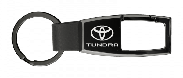 Au-Tomotive Gold Black Tear Drop Key Chain For Toyota Tundra – Metal, USA Made