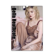Beautiful Bella Heathcote Full Photo calendar 2026/27 personalised Choose Start
