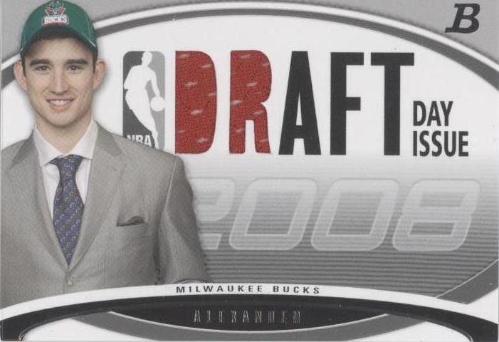 2008-09 Bowman Draft Picks & Stars - Draft Day Issue Relics Joe ...