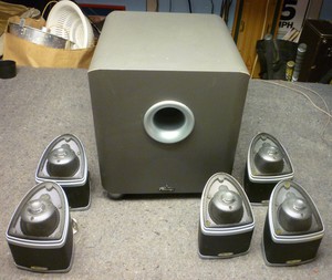 mirage home theater speakers