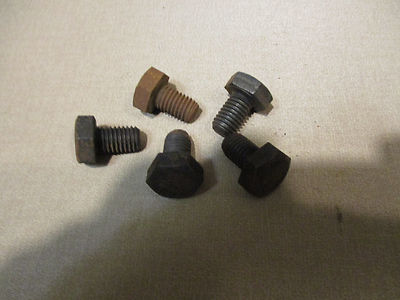German Verma Hex Head Bolts M10 x 15, Qty.5