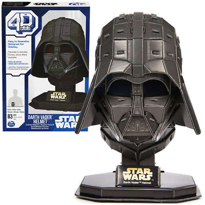 Puzzle 4D Build Star Wars Darth Vader Helm 3D Modell Figur zum Zusammenbauen