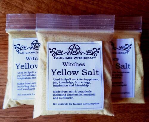 Witches Yellow Salt, Spell Casting, Spell Work. - Picture 2 of 5
