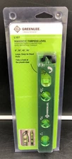 GREENLEE L107 Magnetic Torpedo Level *BRAND NEW, FACTORY SEALED* ~~