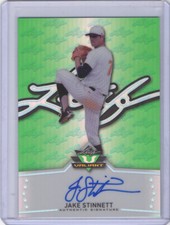 2014 Leaf Valiant Draft #BAJS2 Jake Stinnett Auto - NM-MT