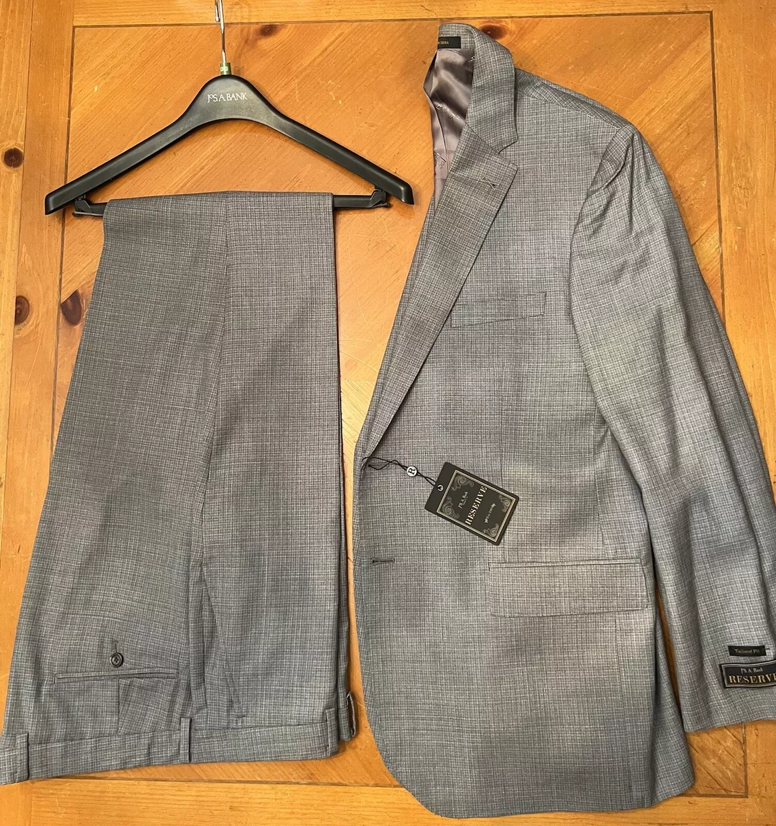 Jos. A. Bank Slim Fit Linen Blend Suit Separates Vest