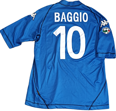 Brescia Kappa Baggio 10 2003/2004 Home Shirt - LE 7 SORELLE