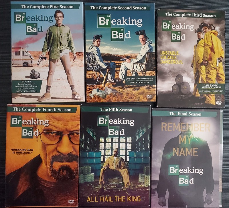 Breaking Bad: The Complete Series (DVD) Season 1-5