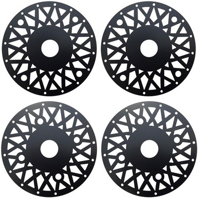 1 Satz Wheel Star schwarz f Silver Dream Douglas usw. 10'' Lochkreis 4x110 4x110