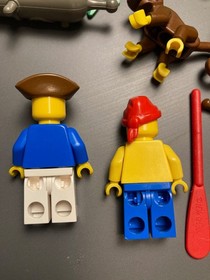 Vintage Lego 6260 Shipwreck Island, Pirates 100% build complete no box or instru