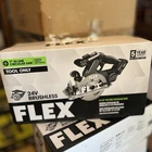 FLEX FX2131A-Z 24V Brushless 6-1/2" In-Line Circular Saw (TOOL ONLY) - NIB