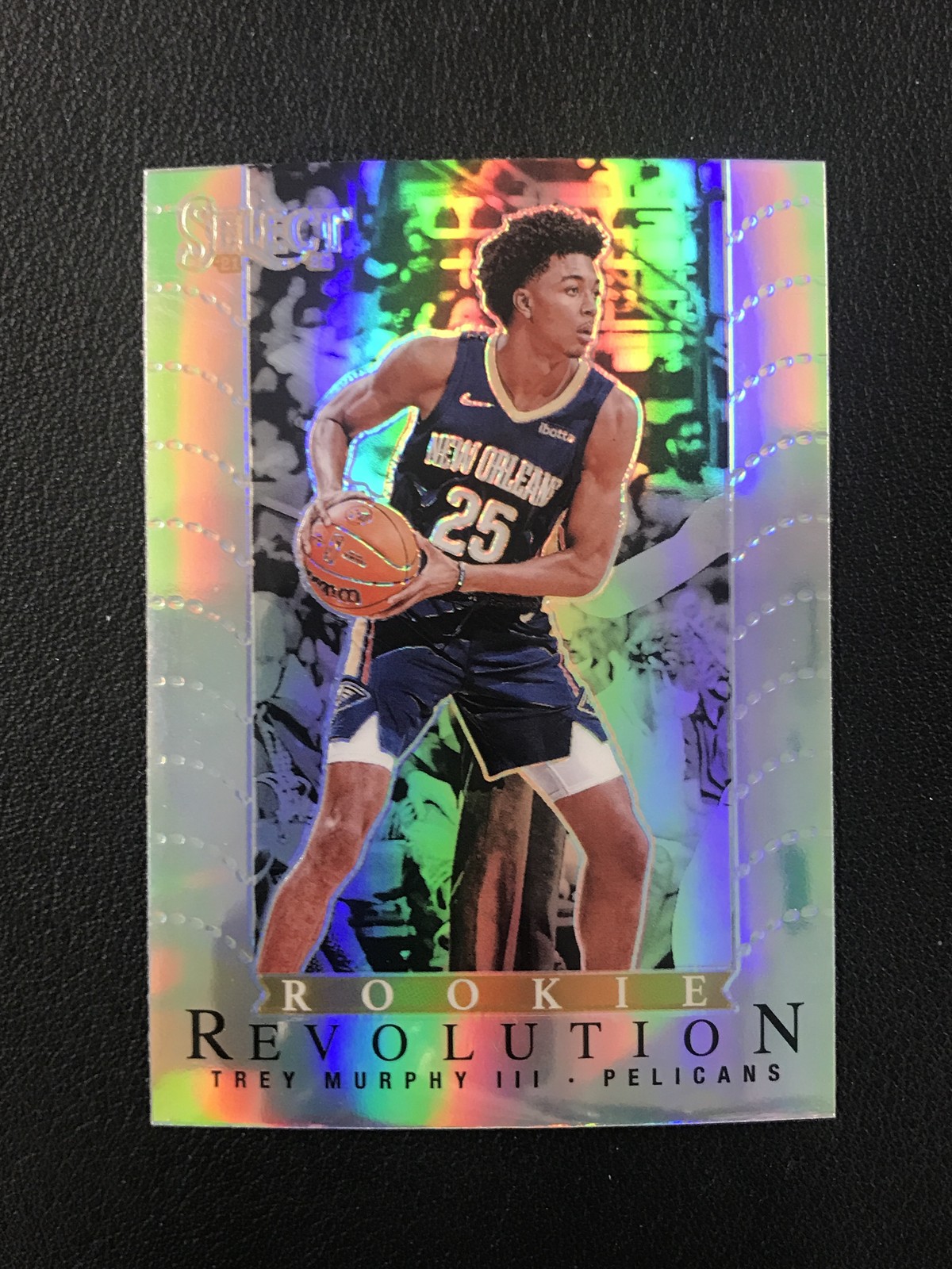 2021-22 Panini Select #20 Trey Murphy III Rookie Revolution Silver Prizm
