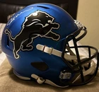 Jameson Williams Detroit Lions Signed Full Size Rep Helmet Beckett COA