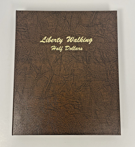 Dansco 7160 Walking Liberty Half Dollar Album 1916-1947 Coin Book
