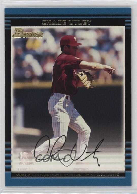 2002 Bowman Chase Utley #264 g7g