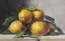 Lemons oil Painting