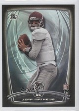 2014 Bowman Rookies Black Foil Jeff Mathews #11 0b0