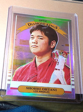 2019 DONRUSS OPTIC BASEBALL SHOHEI OHTANI SO SILVER HOLO DIAMOND KINGS