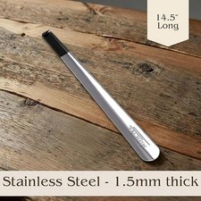 FALKON Shoe Horn Long Handle- Metal Shoe Horn Sets for Men, Women and Children