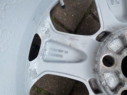 FORD MONDEO MK3 MK4 / FOCUS MK2 GALAXY MK2 18" WHEEL 7M5J1007CB 7.5Jx18 #3 - Picture 11 of 15