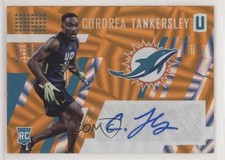 2017 Panini Unparalleled Orange Wedges 32/49 Cordrea Tankersley #232 Auto 0v0
