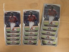 Ruben Santana 2023 Bowman Chrome 1st 13 Card Rookie Lot With Paper 