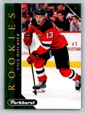 2017-18 Upper Deck Parkhurst Rookies Previews Nico Hischier New Jersey Devils