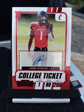 2021 Panini Contenders Draft Picks - College Ticket Autographs James Wiggins...