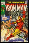 Iron Man #25 Nice Bronze Age Superhero Vintage Marvel Comic 1970 FN