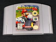 Mario Kart 64 Nintendo 64, 1997 Cleaned / Tested / Authentic N64