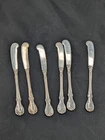 Towle OLD MASTER Sterling Silver Flatware 6 Butter Spreaders Knives Knives Set