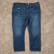 Pantalones de trabajo de mezclilla Ariat FR M4 relajados corte bota para hombre 48x30 resistencia al fuego