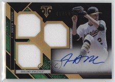 2016 Topps Triple Threads Rookies and Future Phenoms Emerald /50 Jesse Hahn h7i