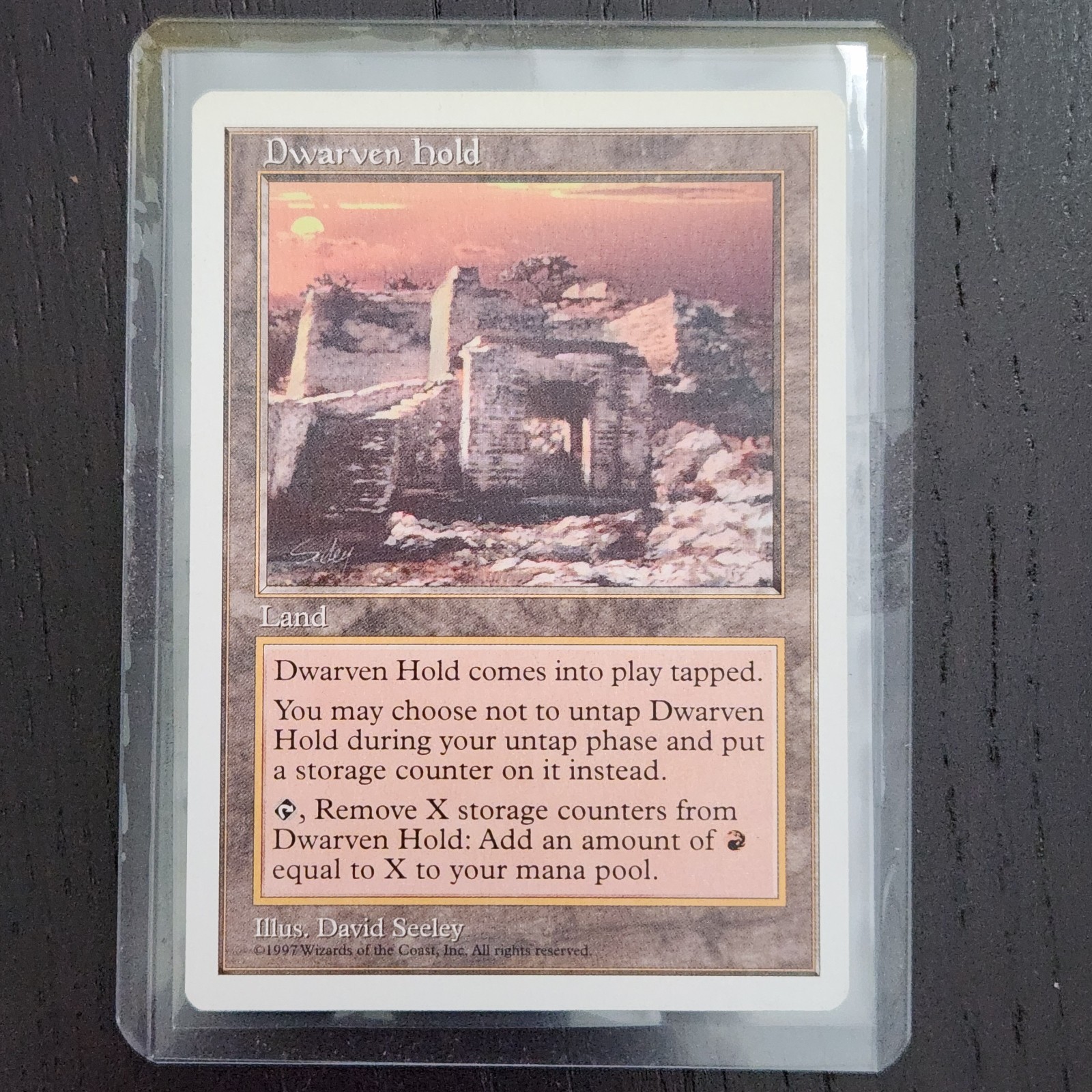 Dwarven Hold [5th Edition ] MTG Core Set English Regular NM *Actual Pictures