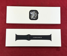 Apple Watch Series 11 GPS LTE 42mm Black Aluminum Case w/ Black Sport Band S/M