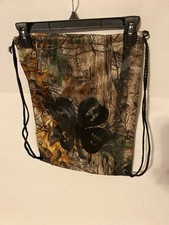 REALTREE Camo Drawstring Backpack Cinch Sack Book Bag Camouflage