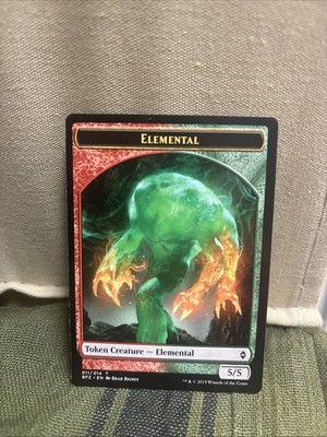 Elemental Token (011) Battle for Zendikar Regular