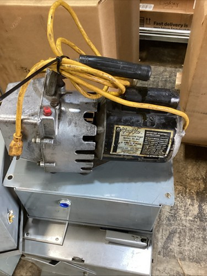 #ad JB INDUSTRIES DV 85C Fast Vac 3 CFM Deep Vacuum Pump 1 3HP 2 Stage 115V $174.99