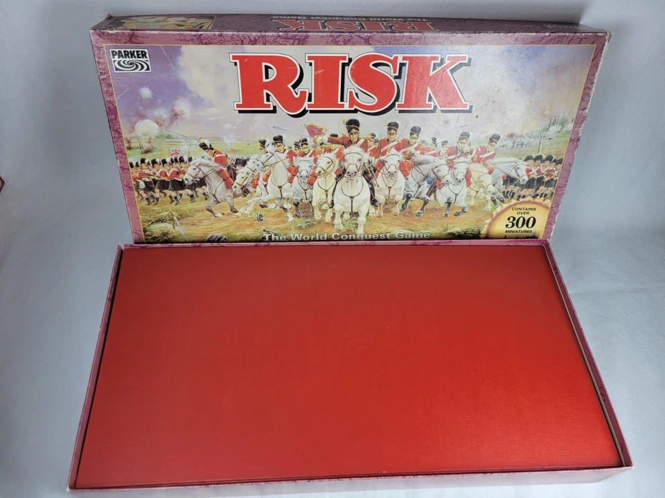 Risk Vintage Parker Game The World Conquest Board Game & Instructions Rare Prop - Image 4 of 4