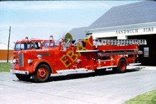 SANDWICH, MA Fire Apparatus SLIDE: L-1 1949 PIRSCH