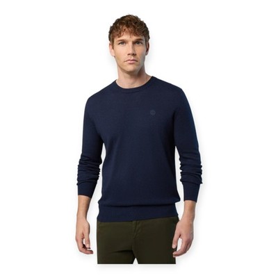 HERREN RUNDHALS PULLOVER WOLLE UND BAUMWOLLE NORTH SAILS