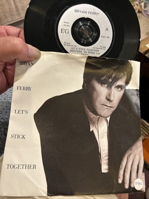 BRYAN FERRY - Let s Stick Together 7  Single Vinyl Record 1988 EG EGO44 Ex