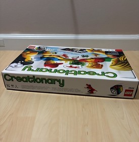 LEGO Creationary Board Game 3844 Set - Retired Open Box, 100% Complete