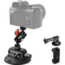 Saugnapfhalterung Kamera Handy Action GoPro DJI Insta360 80cm Kugelkopf