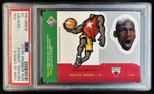 1998-99 Upper Deck Choice Michael Jordan Mini Bobbing Heads #30 Bulls PSA 10